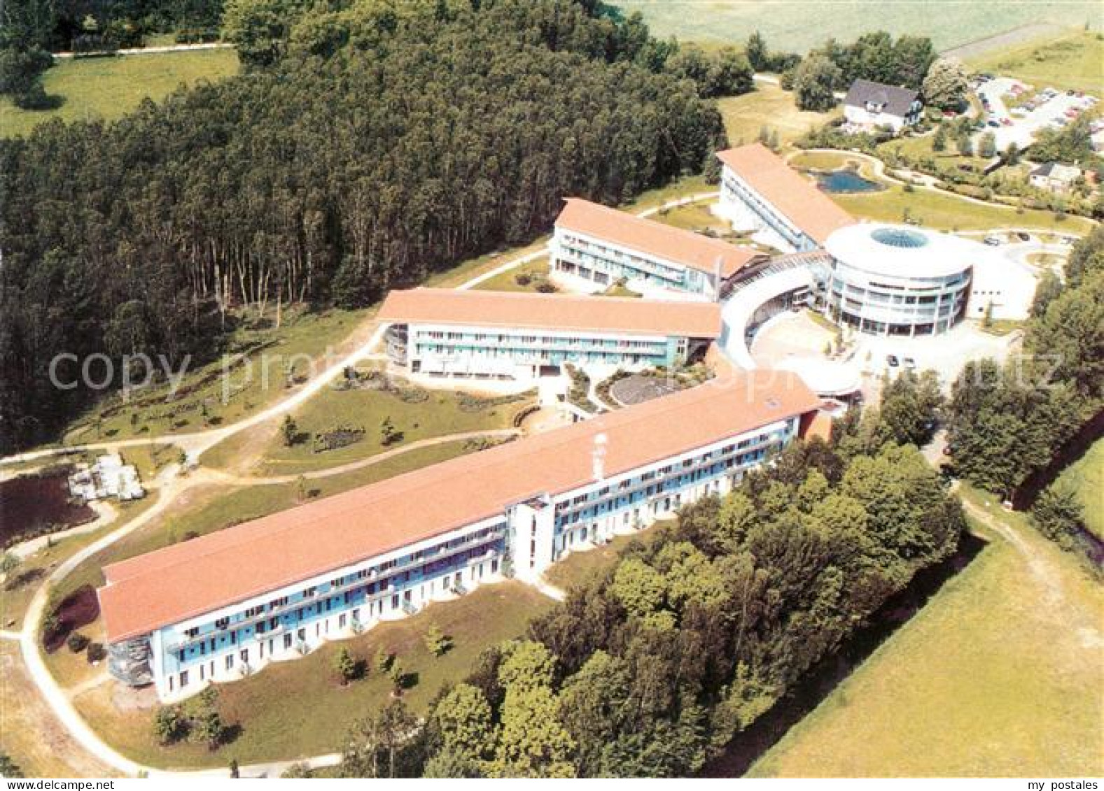 Luebben Spreewald Reha Zentrum Fliegeraufnahme