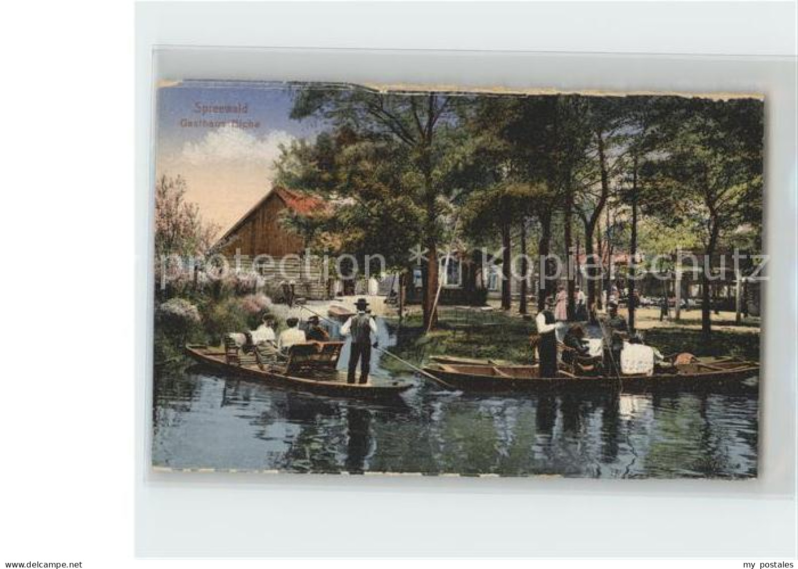 Luebbenau Spreewald Gasthaus Eiche