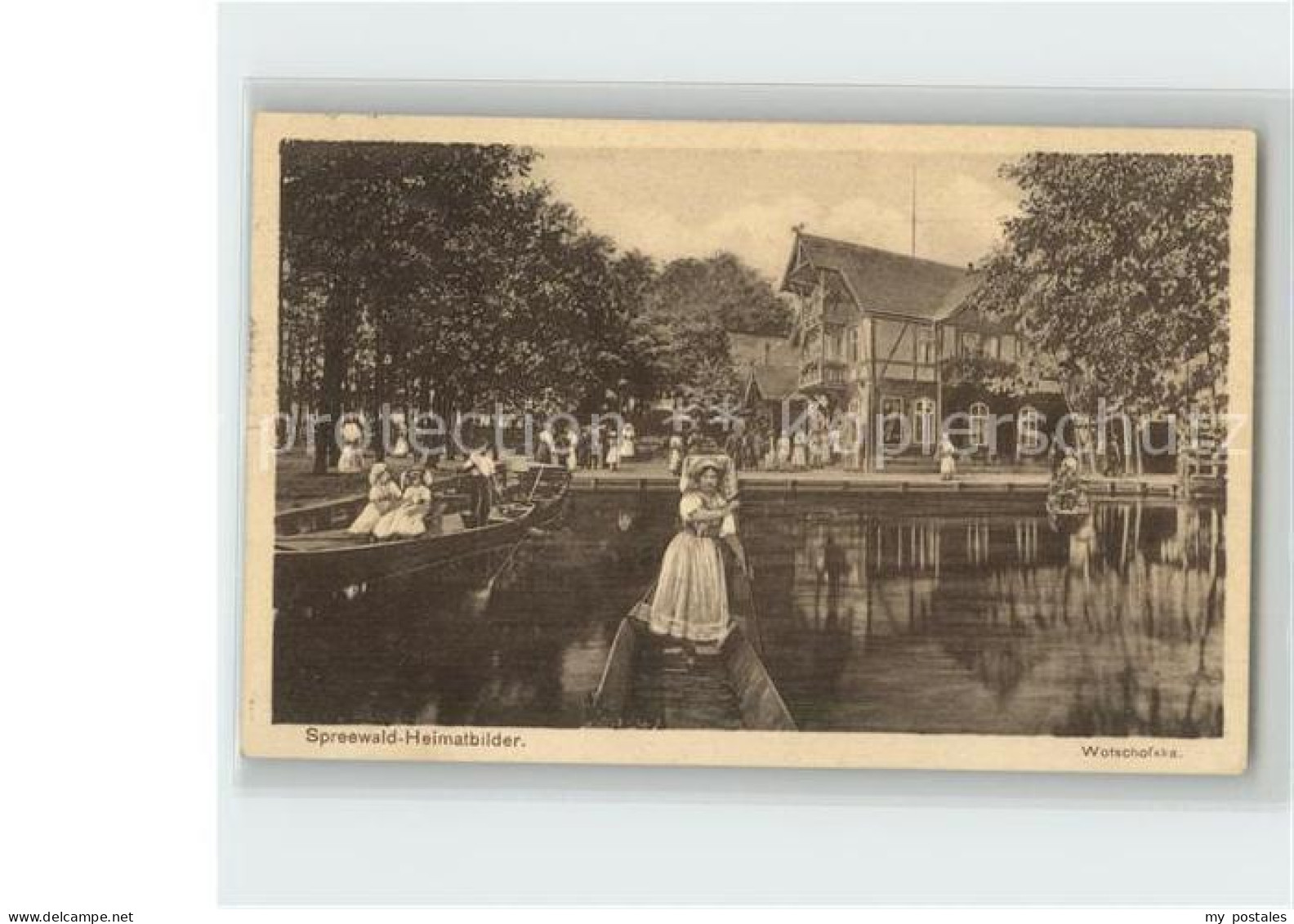 Luebbenau Spreewald Gasthaus Wotschofska