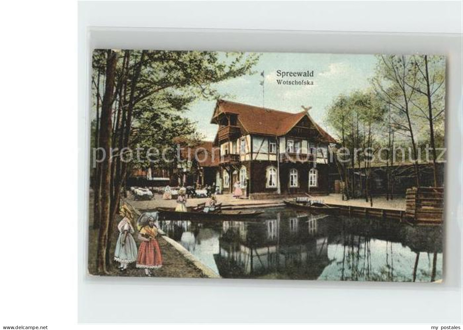 Luebbenau Spreewald Gasthaus Wotschofska