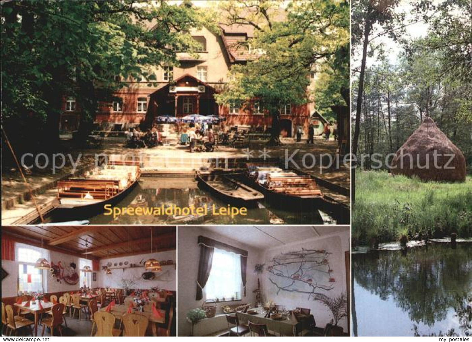Luebbenau Spreewald Spreewaldhotel Leipe
