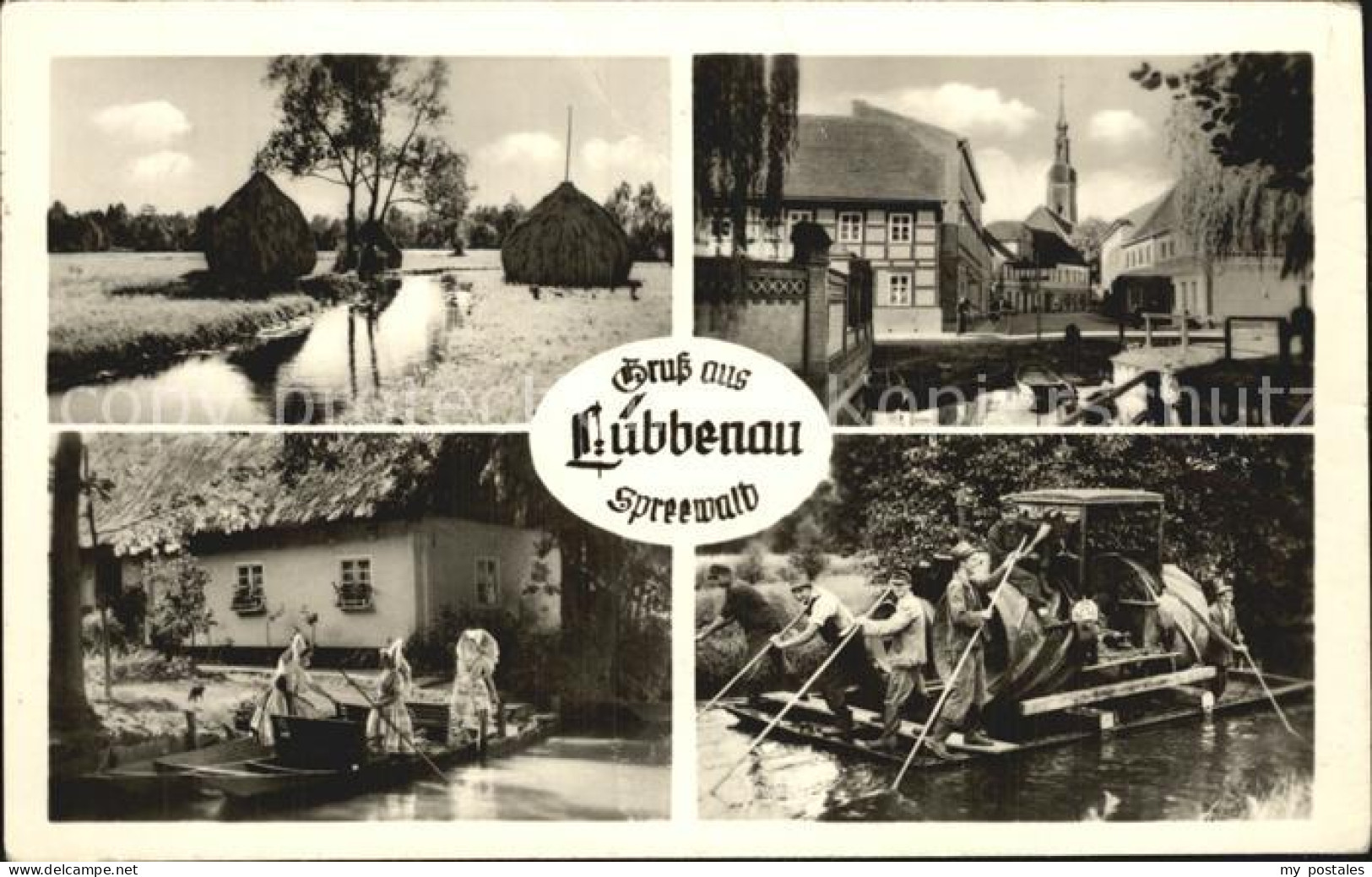 Luebbenau Spreewald Tracht Floss