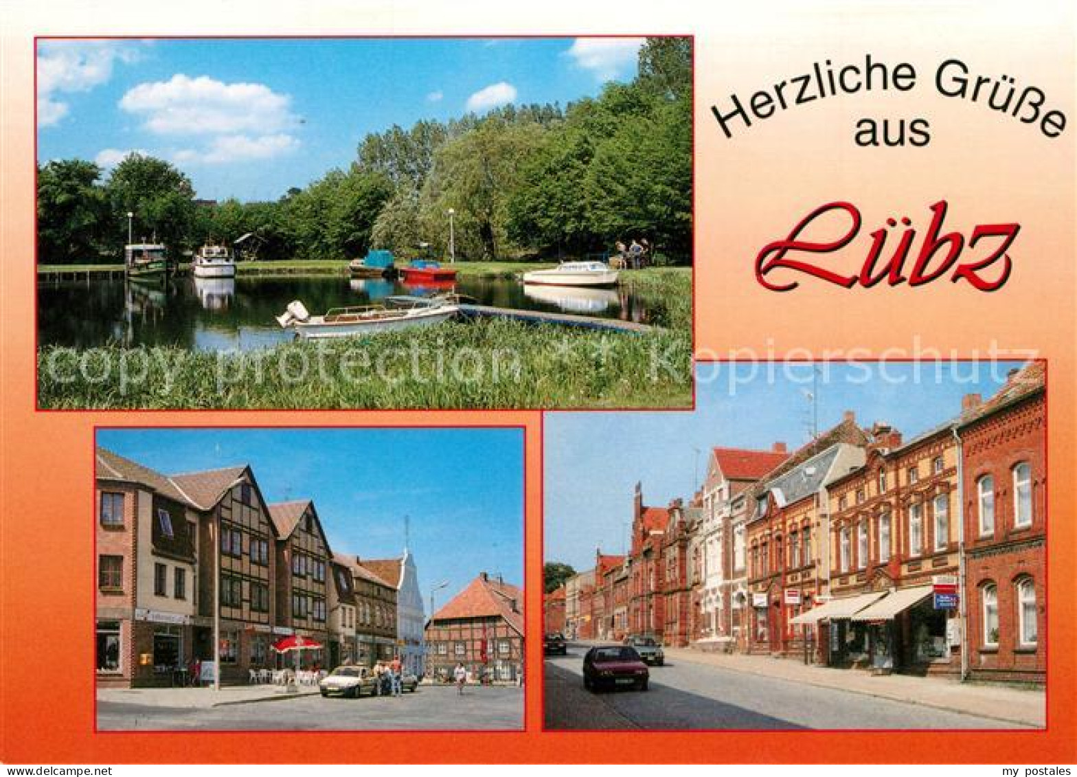 Luebz Hafen Markt Goldberger-Strasse