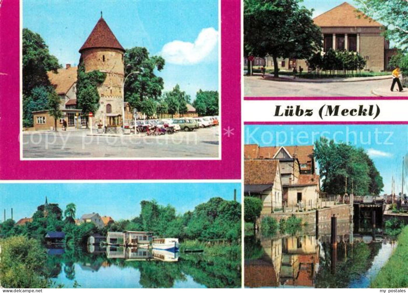 Luebz Wilhelm Pieck Platz Filmtheater Elde Schleuse