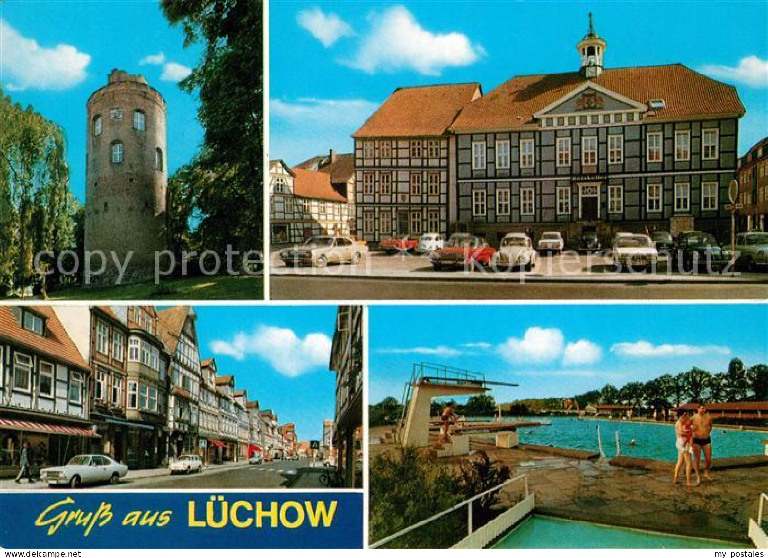 Luechow Wendeland Ratskeller Schwimmbad Turm