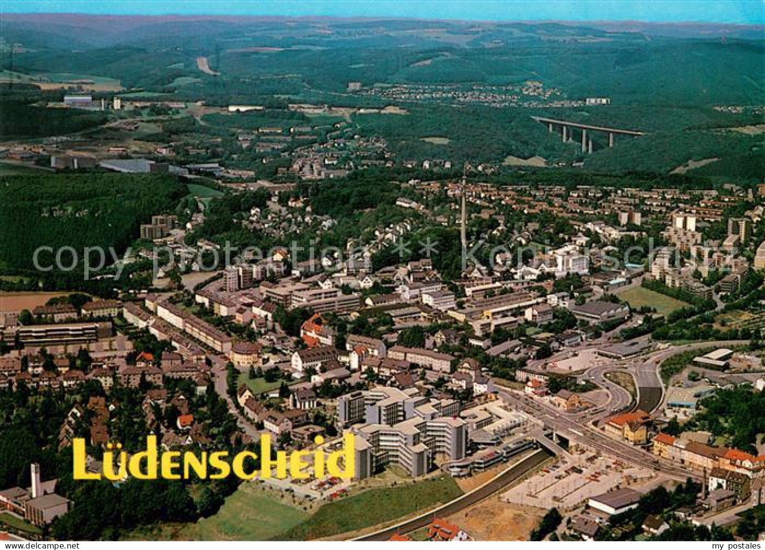 Luedenscheid Fliegeraufnahme