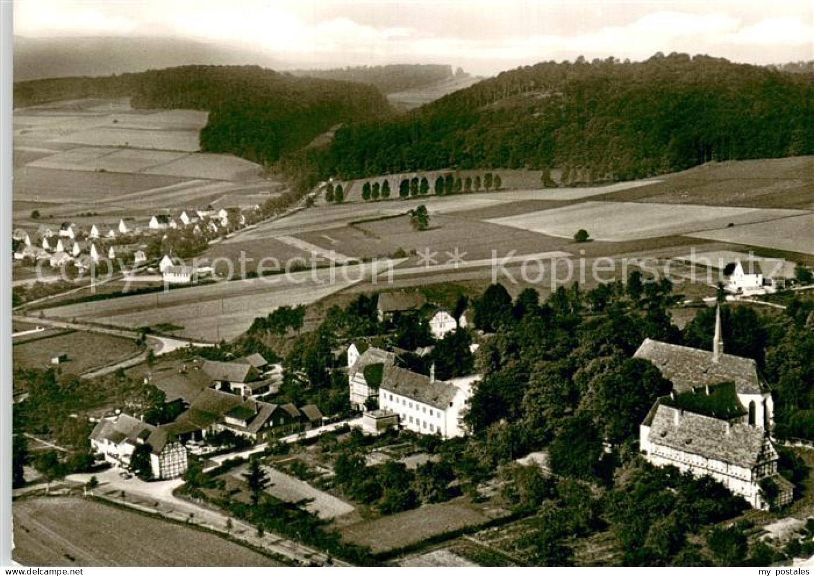 Luedge Fliegeraufnahme Gasthof Klosterkrug
