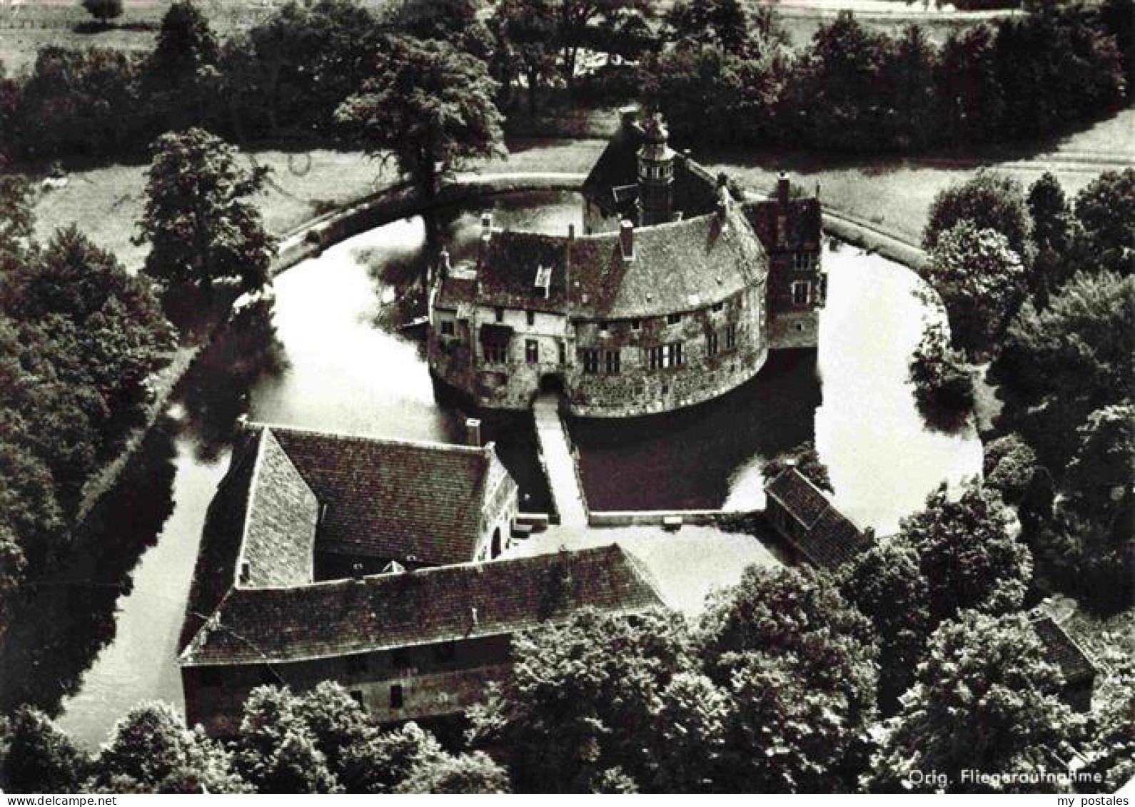 Luedinghausen Burg Vischering Fliegeraufnahme