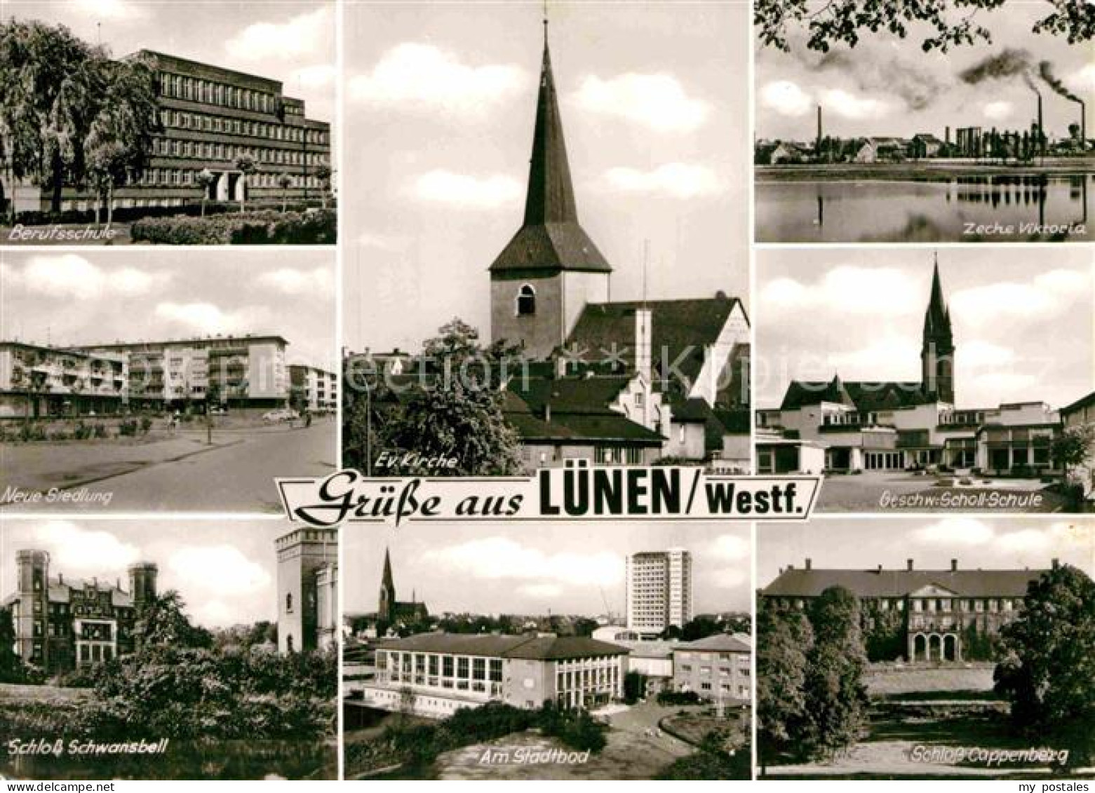 Luenen UNNA NRW Berufsschule Zeche Viktoria Geschwister-Scholl-Schule
