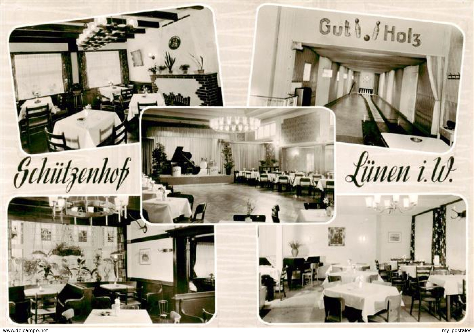 Luenen UNNA NRW Restaurant Festsaal Schuetzenhof Kegelbahn