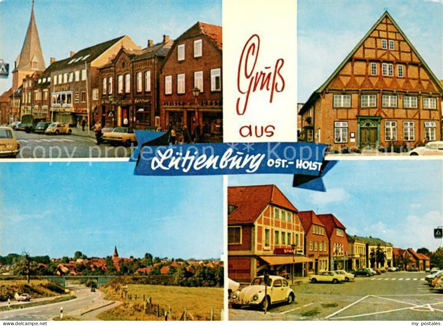 Luetjenburg Holstein Ortsansichten Panorama