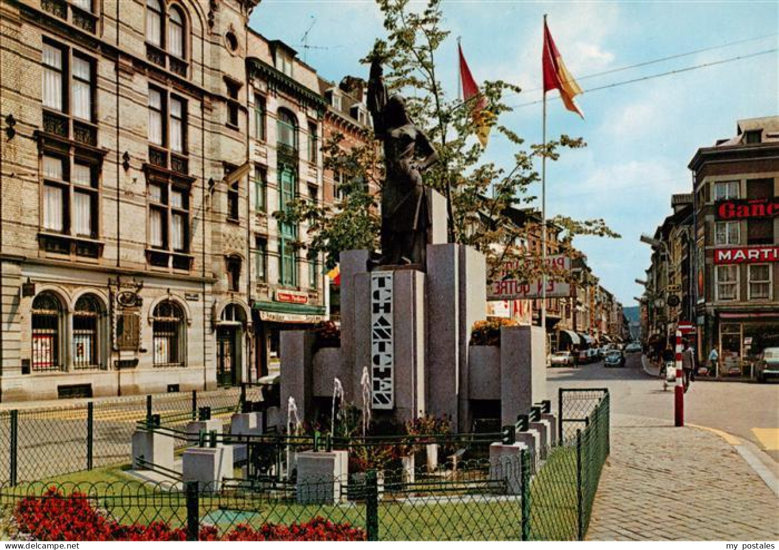 Luettich LIEGE Luik Belgie Tchantchès Denkmal