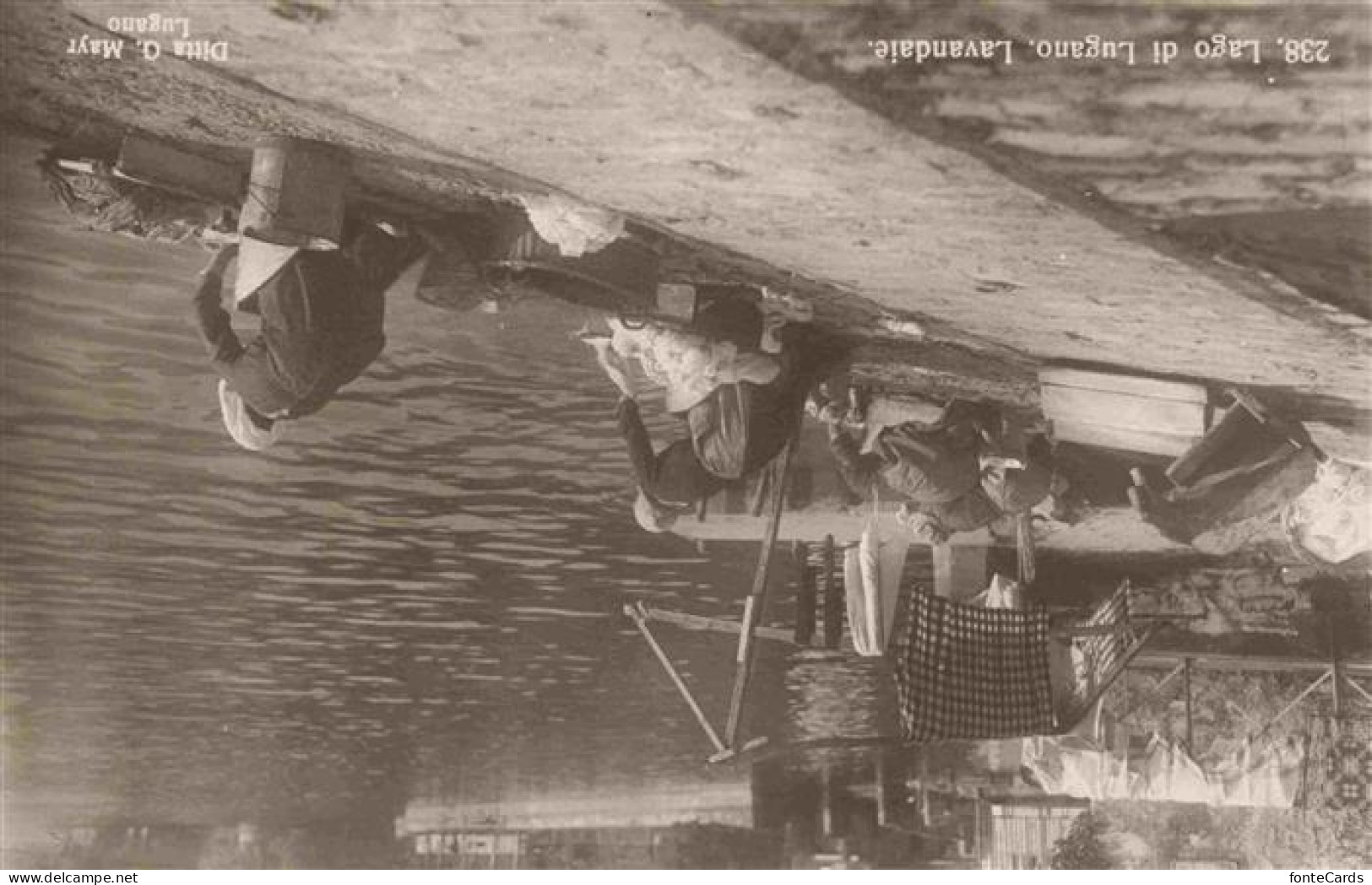 LUGANO Lago di Lugano TI Lavandaie Lago di Lugano