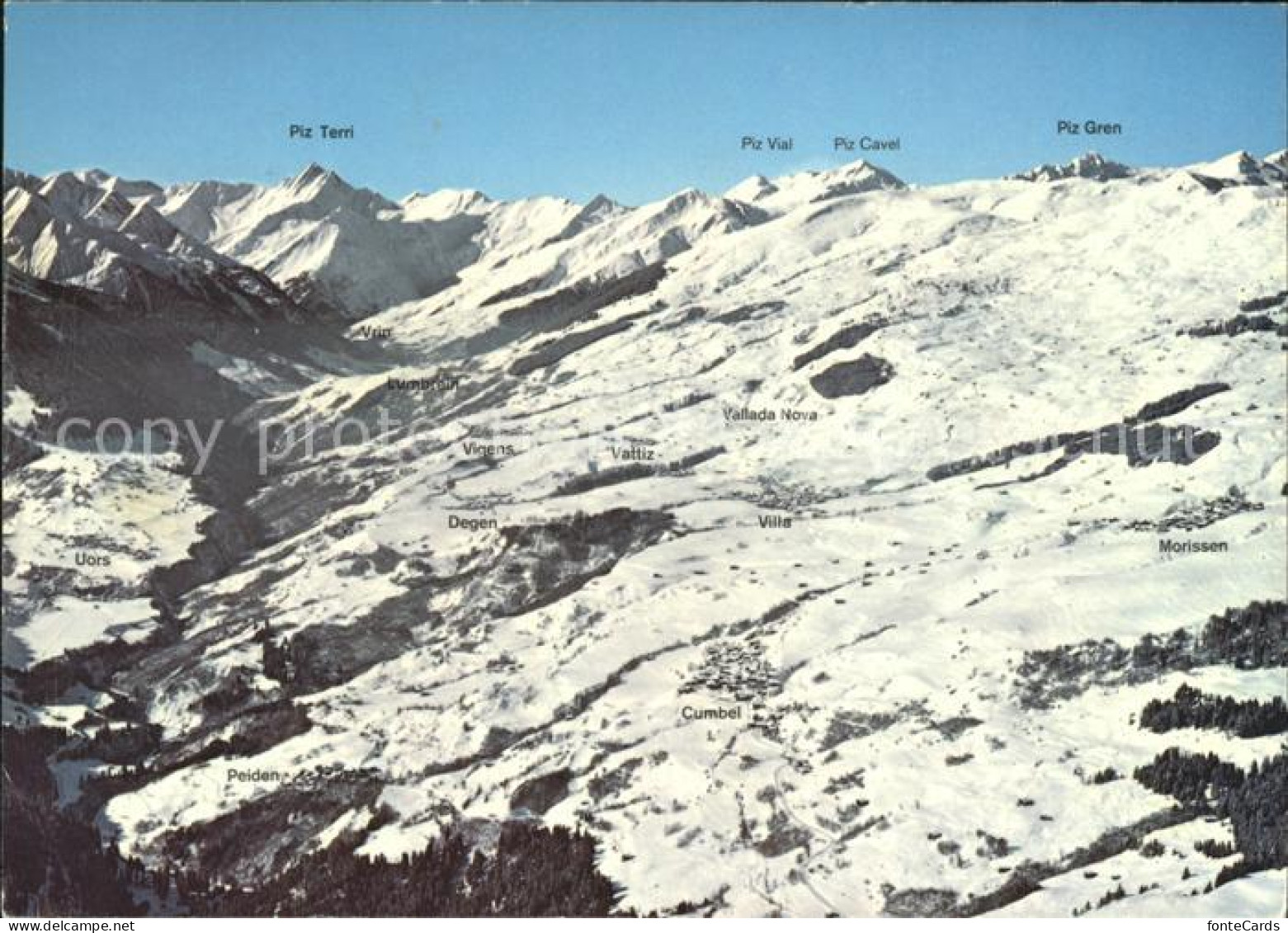 Lugnez Panorama Val Lumnezia