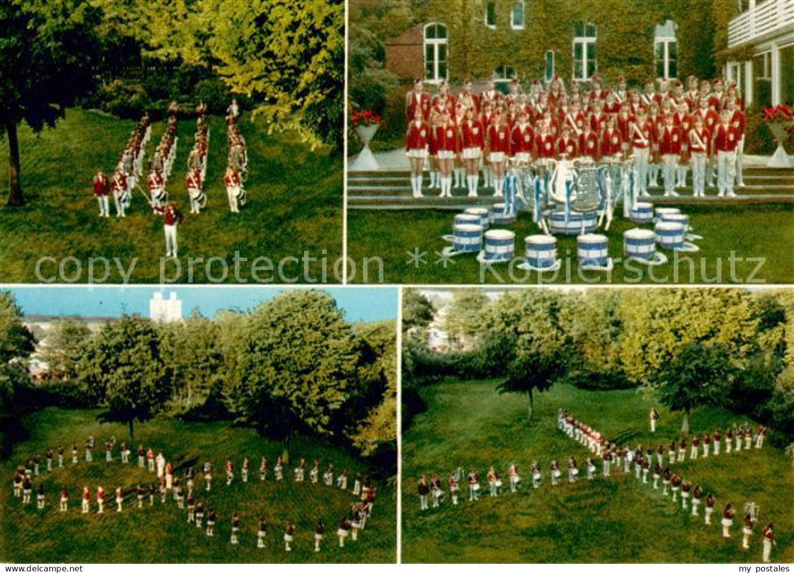 Lunden Holstein Spielmannszug des Vereins Lundener Spielleute von 1962 Variation