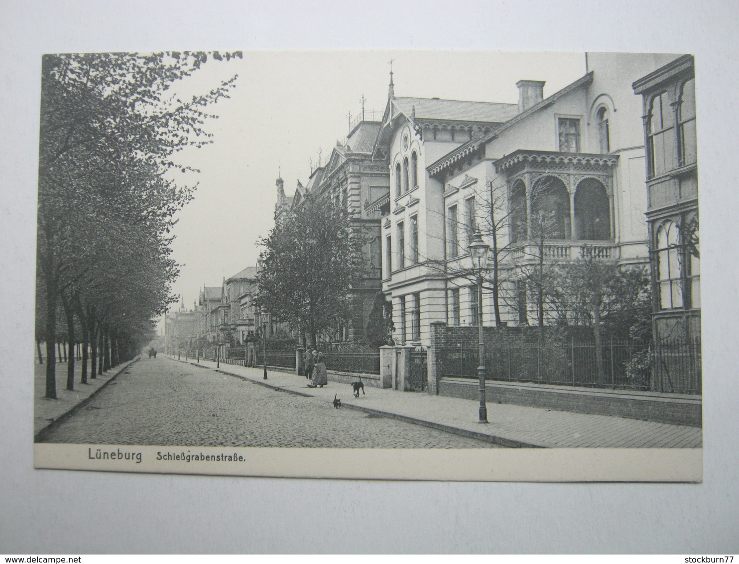LÜNEBURG , Strasse , schöne Karte um 1910