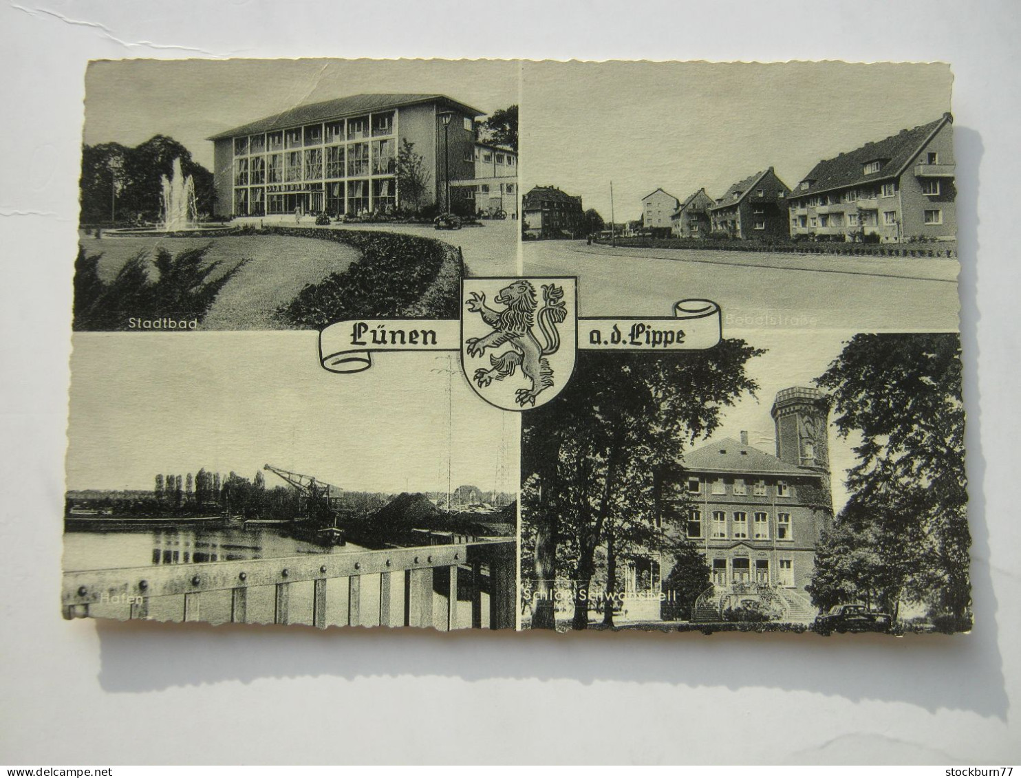 LÜNEN   , Schöne Karte um 1960