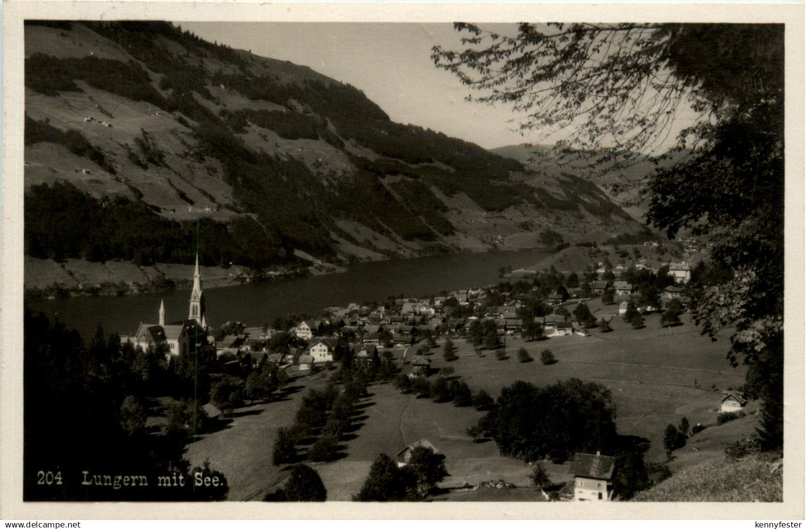 Lungern mit See