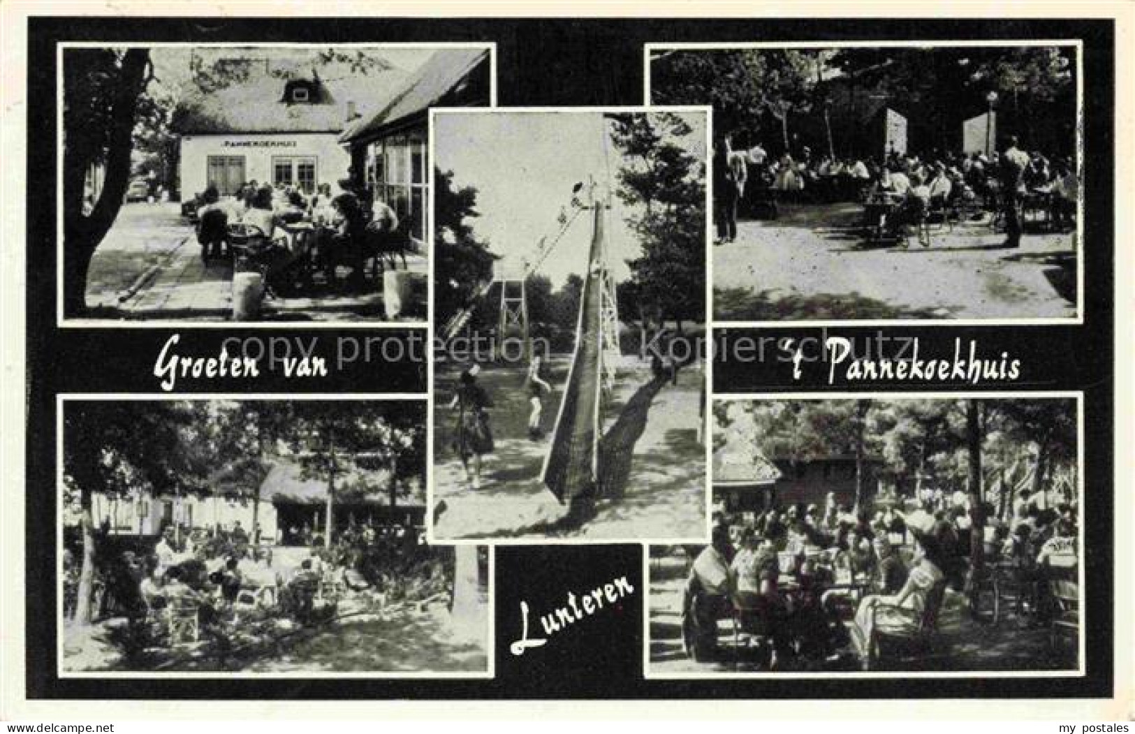 Lunteren Ede-Wageningen Renkum Gelderland NL Restaurant 't Pennekoekhuis Gartent