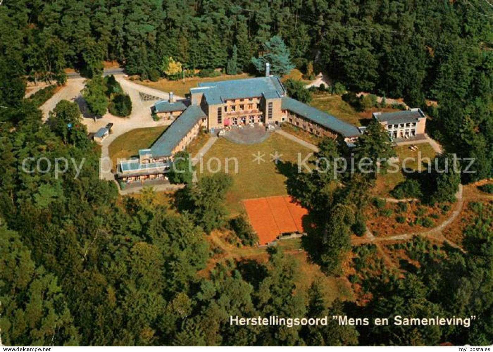 Lunteren Herstellingsoord Mens en Samenleving Fliegeraufnahme