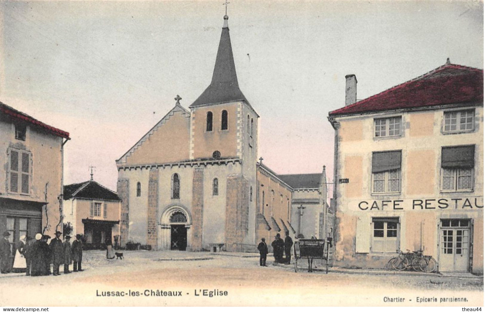 ¤¤   -   LUSSAC-les-CHATEAUX   -   L'Eglise      -   ¤¤