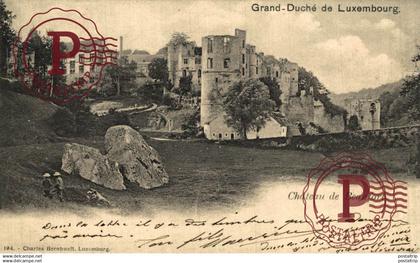 GRAND DUCHE DE  LUXEMBOURG  CHATEAU DE BEAUFORT  LUXEMBURG LUXEMBURGO