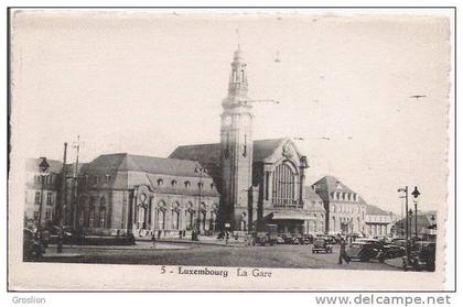 LUXEMBOURG 5 LA GARE