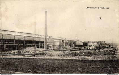 CPA Rodange Rodingen Luxemburg, Acieries