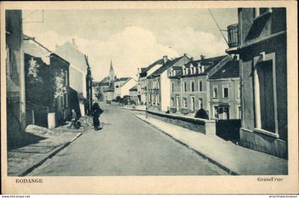 CPA Rodange Rodingen Luxemburg, Grand' Rue
