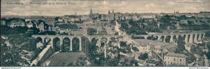 Klapp CPA Luxemburg Stadt, Panorama, Viadukt