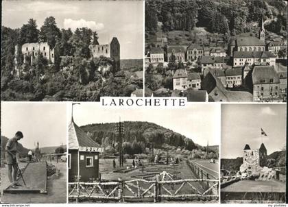 Larochette Luxembourg Kirche Ruine Minigolf