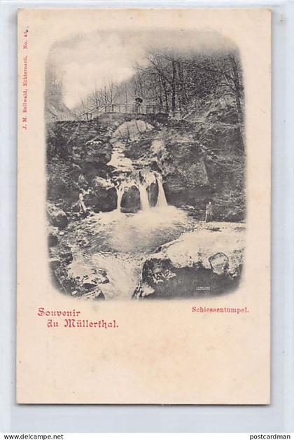 Luxembourg - MÜLLERTHAL - Schiessentumpel - Ed. J. M. Bellwald 43