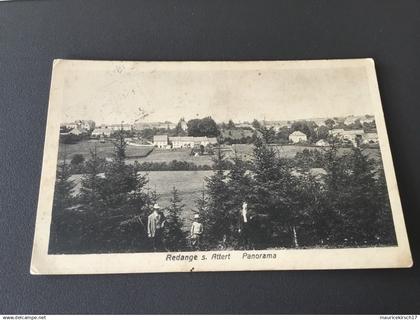 Redange sur Attert 1918 ambulant luxembourg bahnpost