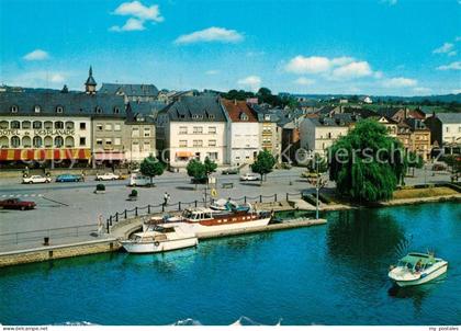 Remich Esplanade et Moselle