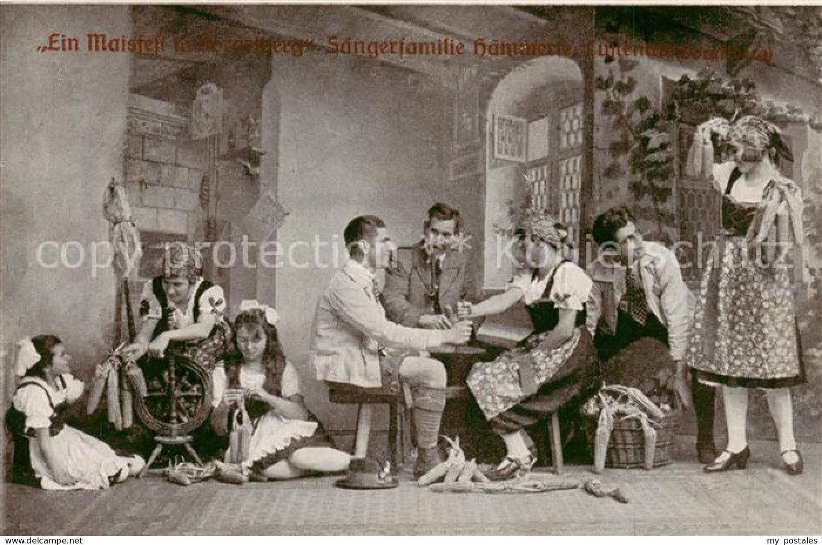 Lustenau AT Saengerfamilie Haemmerle - Ein Maisfest in Vorarlberg