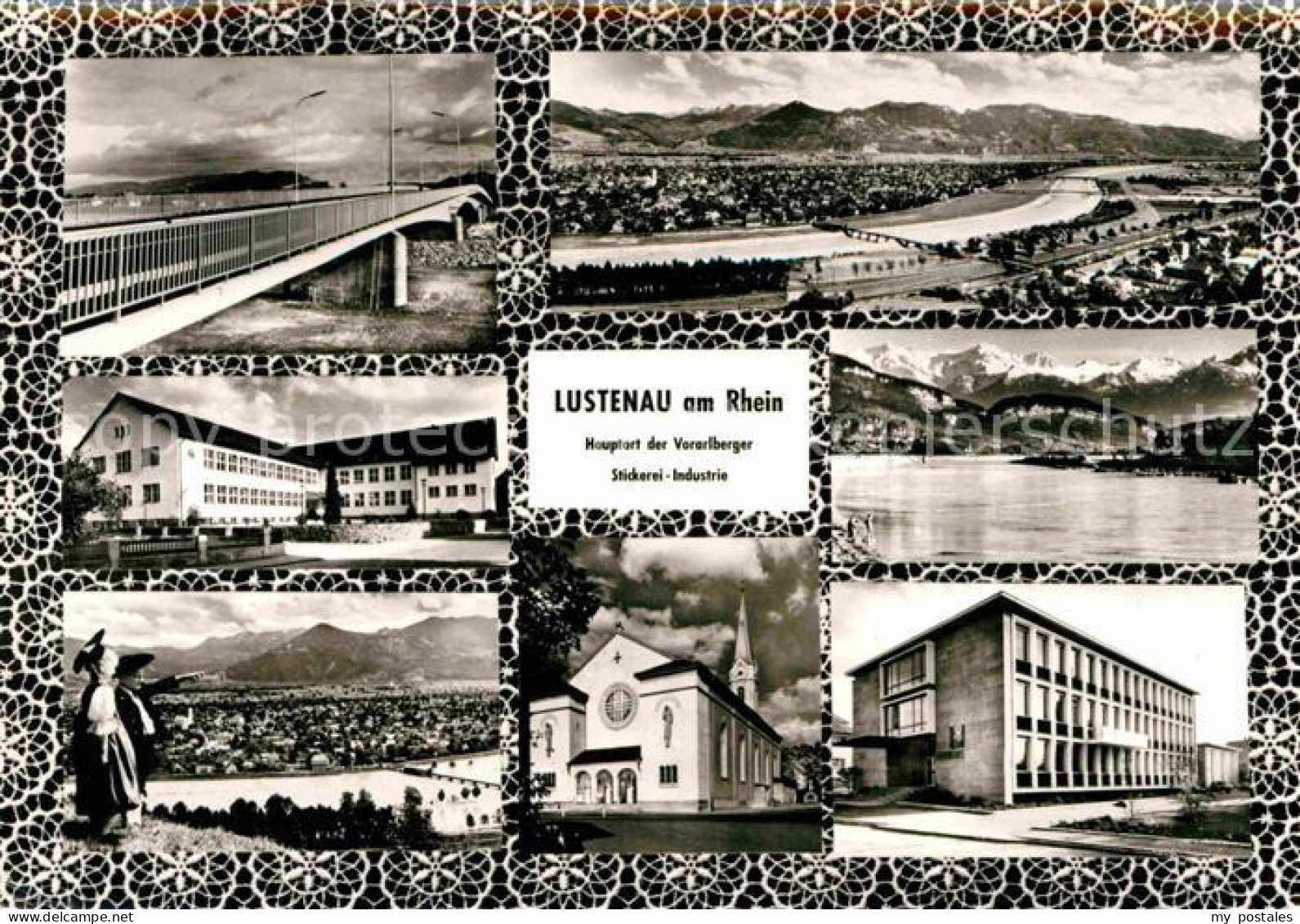 Lustenau Hauptort der Vorarlberger Stickerei Industrie