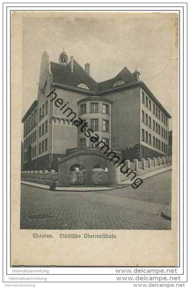 Lutherstadt Eisleben - Städtische Oberrealschule