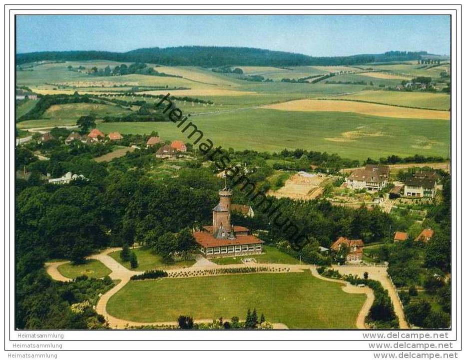Lütjenburg - Cafe Restaurant Bismarckturm - Besitzer Niko Johannsen - Luftaufnahme