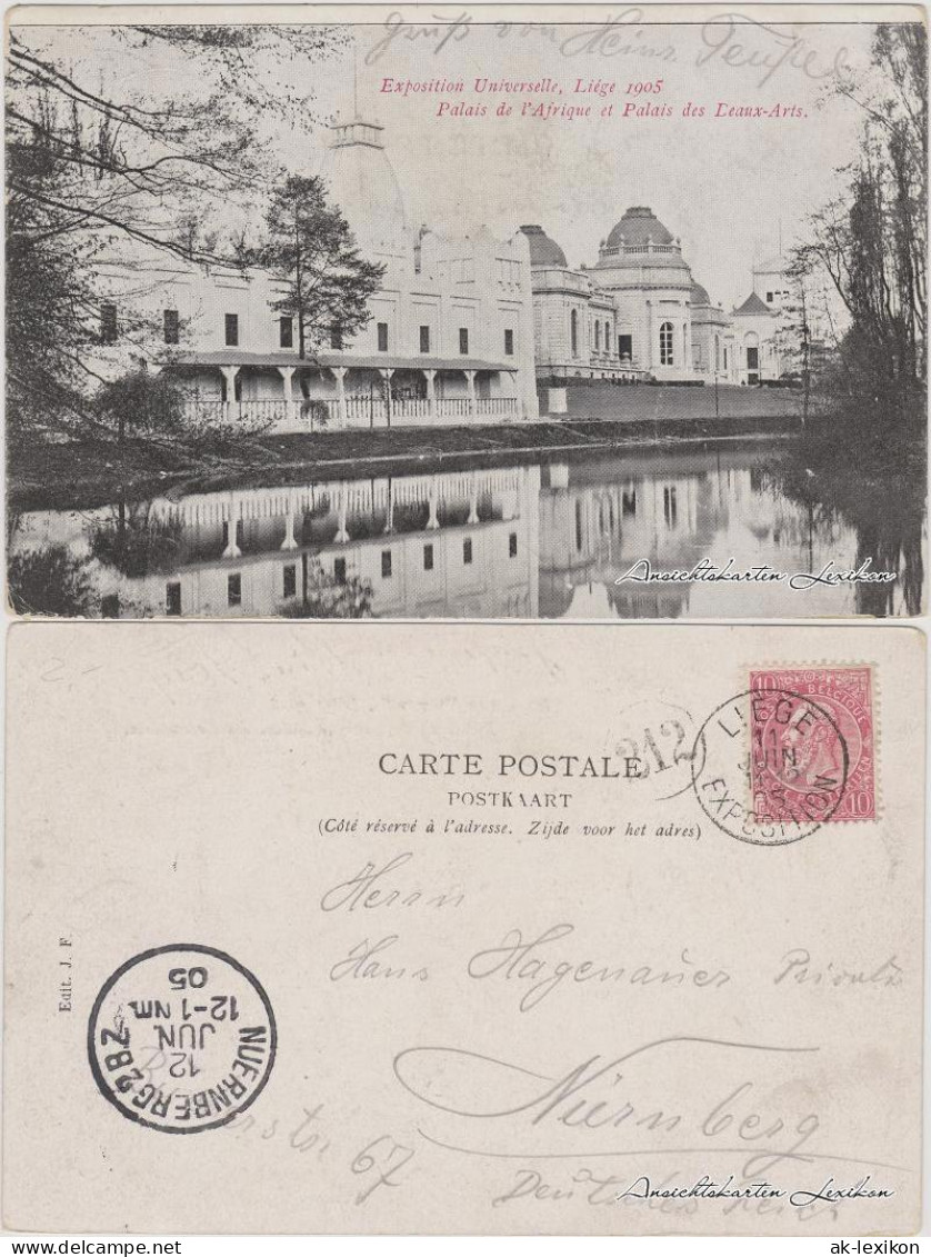 Lüttich Luik  wallonisch: Lîdje Exposition International 1905
