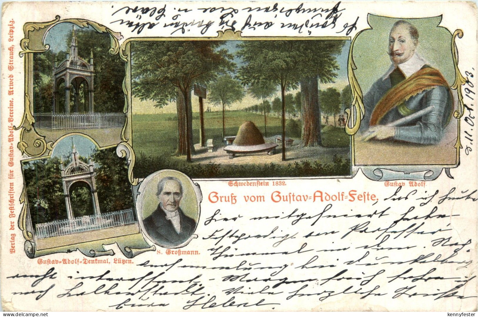 Lützen - Gruss vom Gustav Adolf Feste