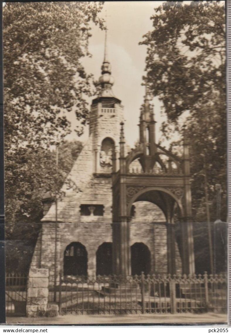 LÜTZEN - Gustav - Adolf - Denkmal mit Kapelle- nicht gelaufen ( AK 6383)
