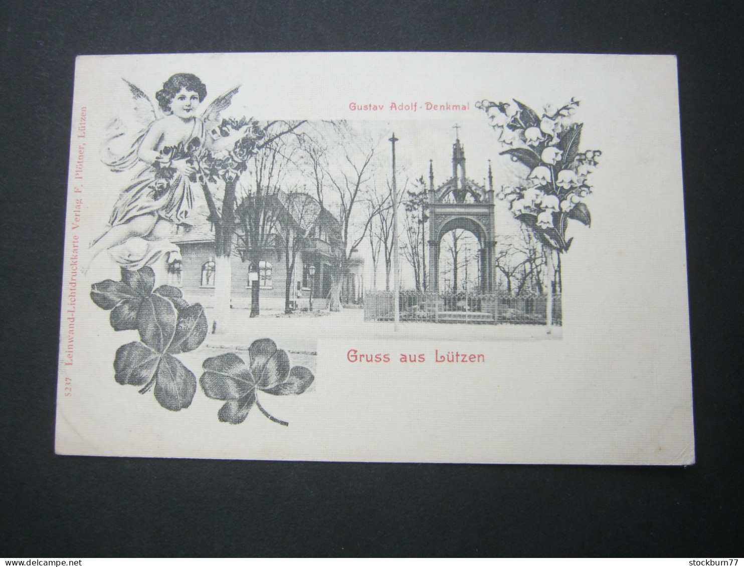 LÜTZEN , seltene Ansichtskarten um 1900