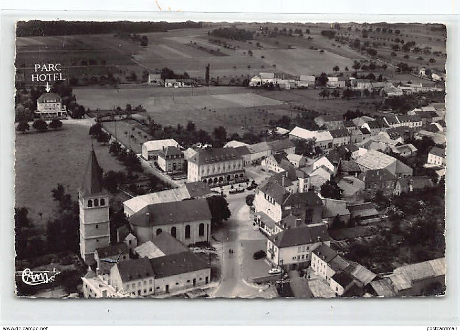 Luxembourg - BERDORF - Vue aérienne - Parc Hôtel - Ed. Paul Kraus