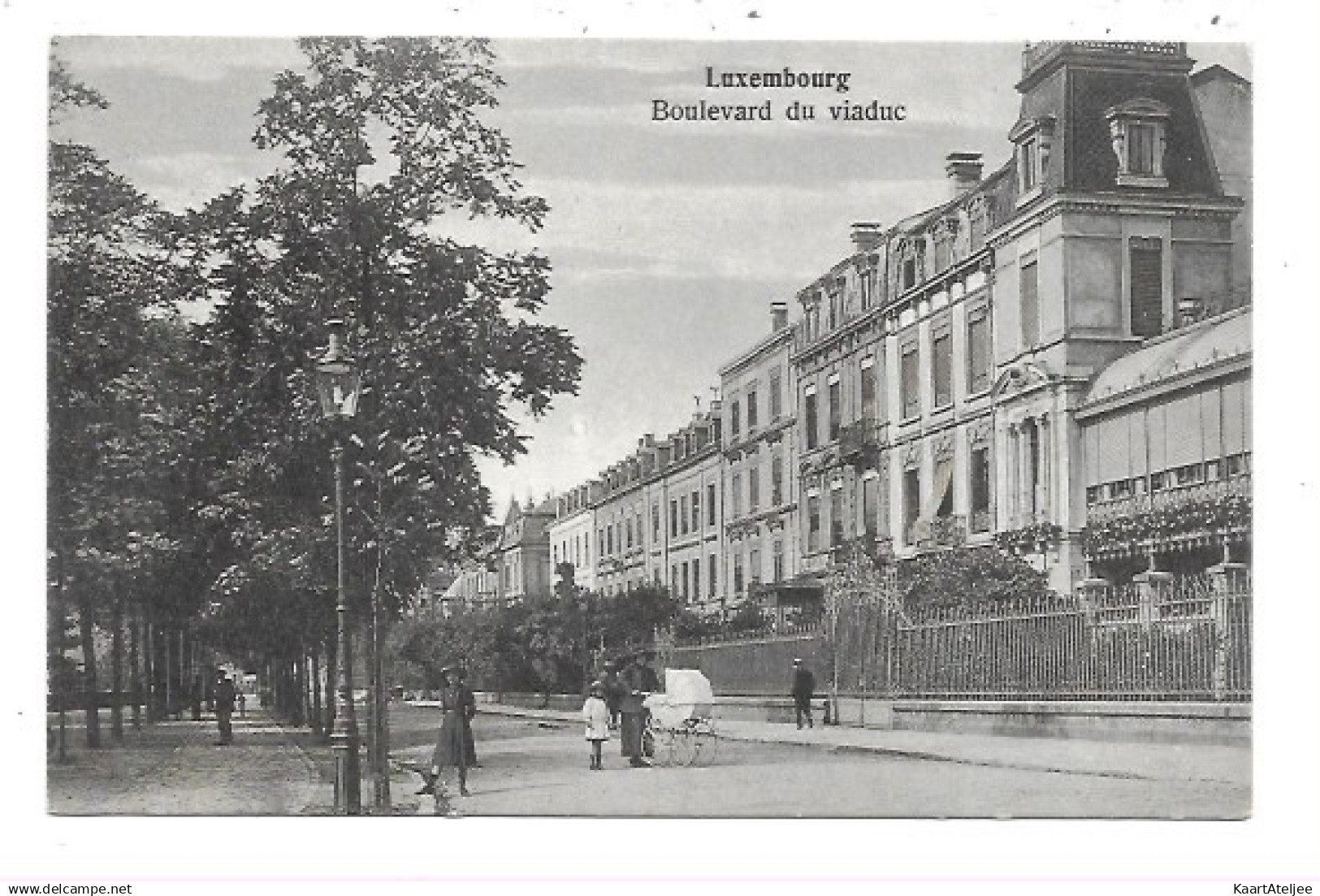Luxembourg - Boulevard du viaduc.