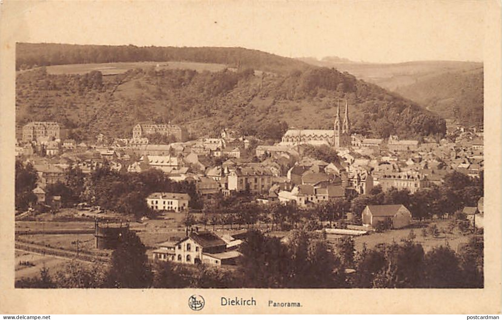 Luxembourg - DIEKIRCH - Panorama - Ed. E. A. Schaack