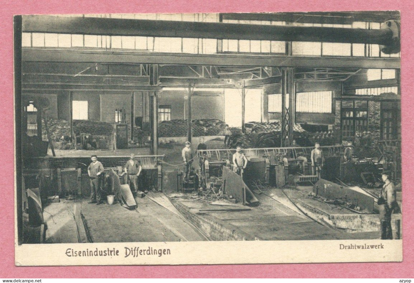 Luxembourg - DIFFERDANGE - Eisenindustrie DIFFERDINGEN - Drahtwalzwerk