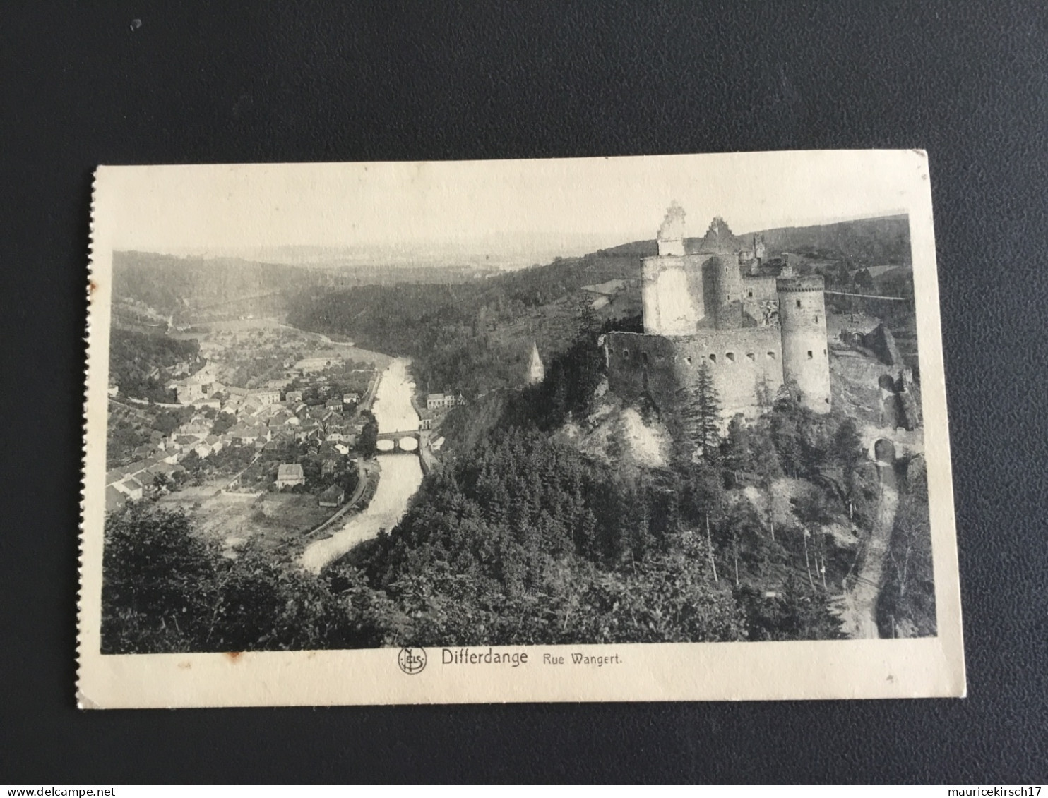 Luxembourg Differdange rue Wangert cliché de Vianden - curiosité