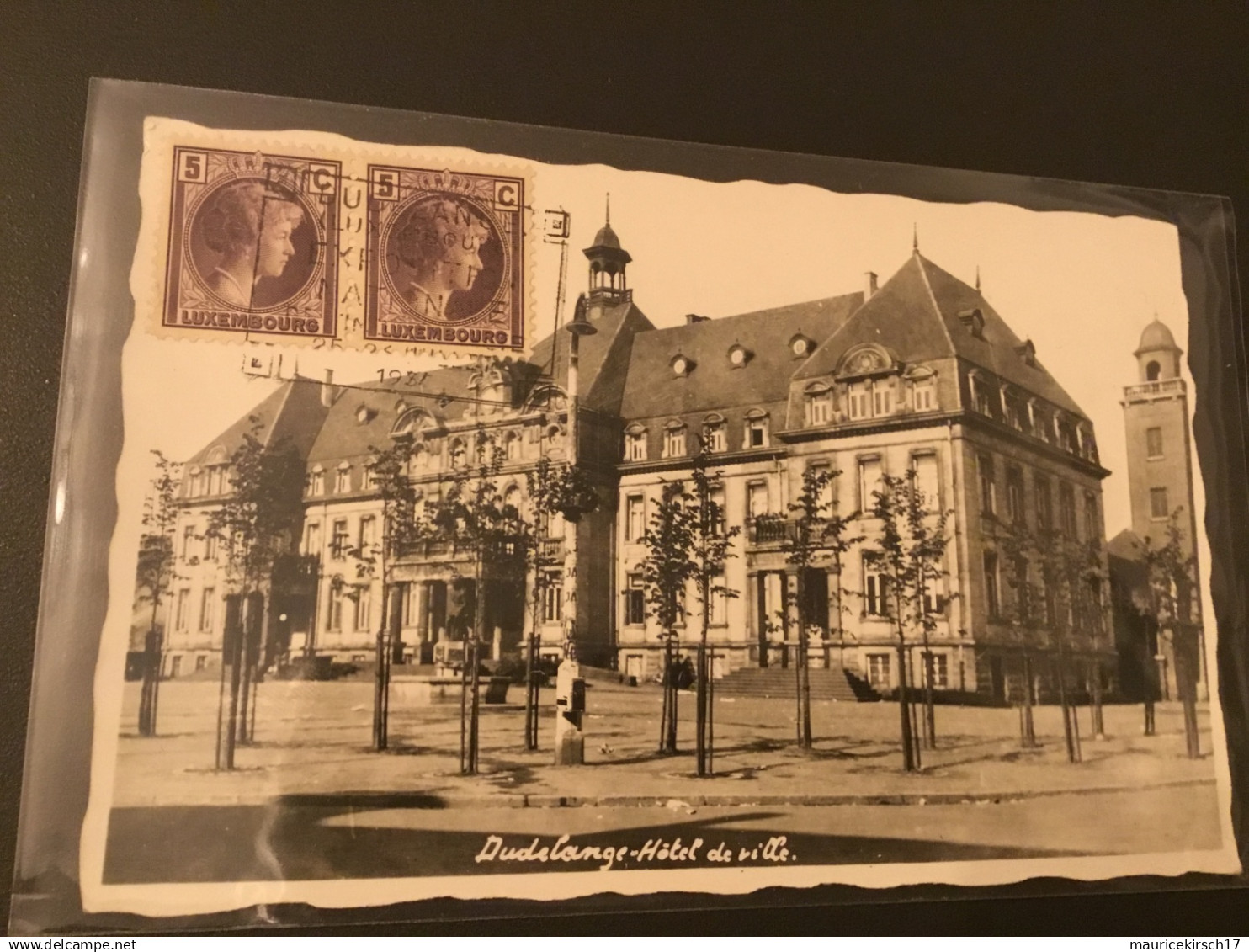 Luxembourg Dudelange 1937