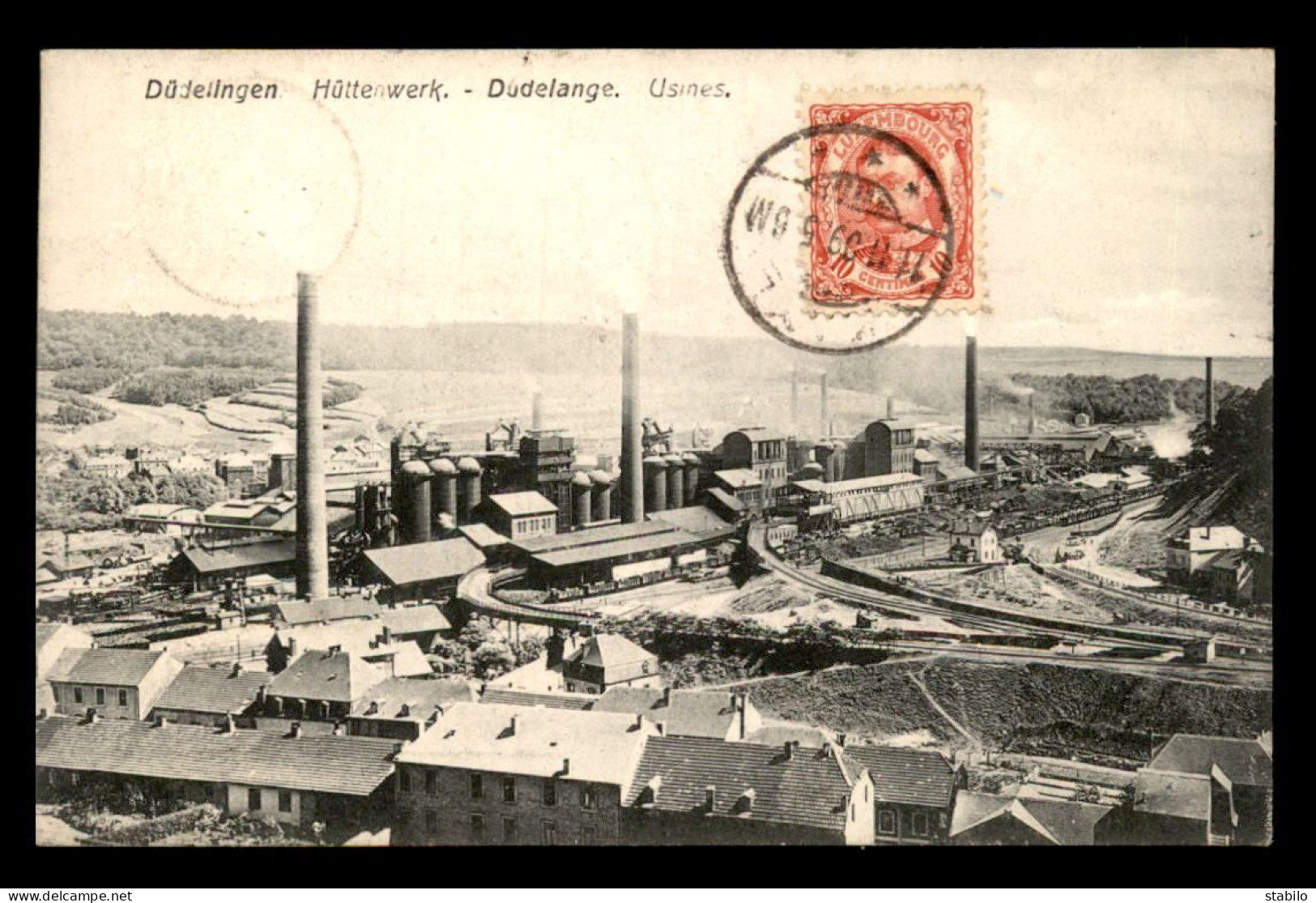 LUXEMBOURG - DUDELANGE - DUDELINGEN - USINES
