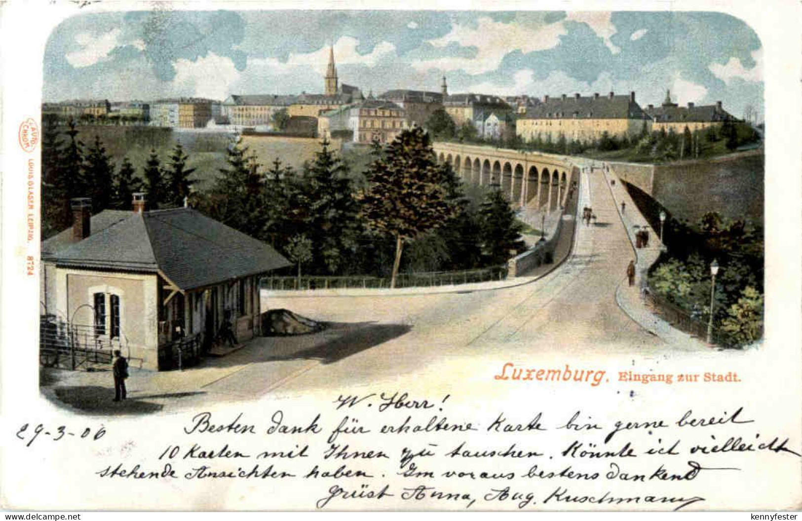 Luxembourg - Eingang der Stadt